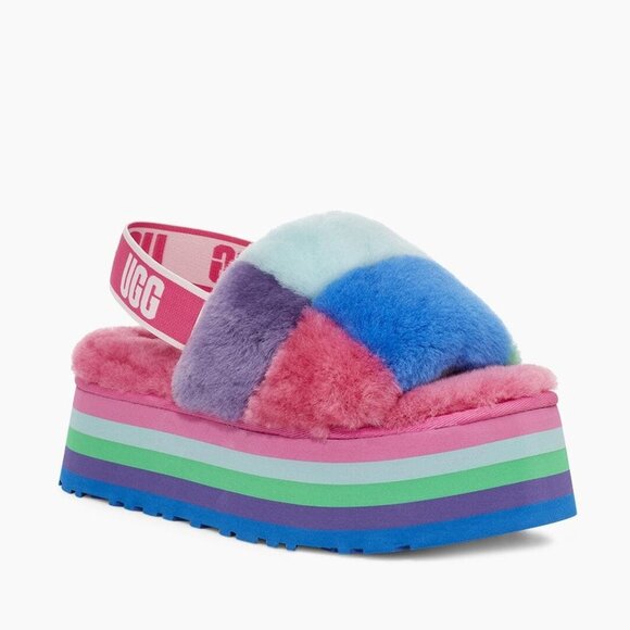 🛍🎁UGG Women's Disco Checker Slide🥰